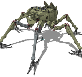 精细机器人模型 (41)